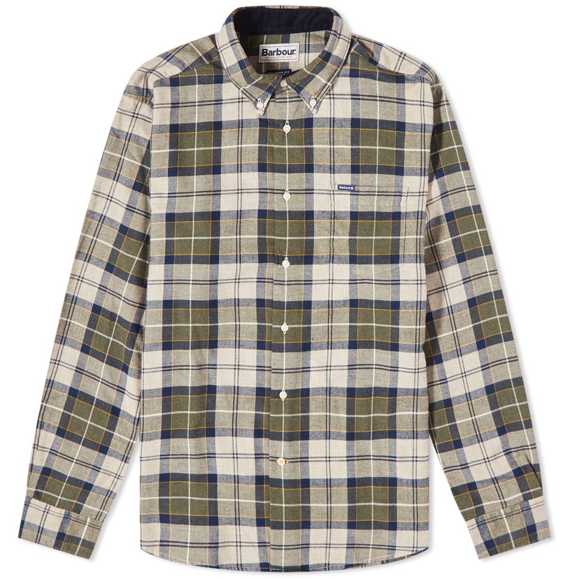 Košeľa Barbour Fortrose Tailored Plaid Flannel Shirt Rôznofarebný | MSH4991TN16