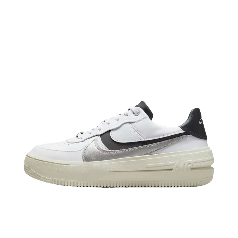 Tenisky a topánky Nike Air Force 1 PLT.AF.ORM White Metallic Silver Black W Biela | DX3199-100