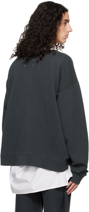 Mikina Maison Margiela Maison Margiela Stamp Logo Sweatshirt Šedá | S50GU0235 M25019, 2