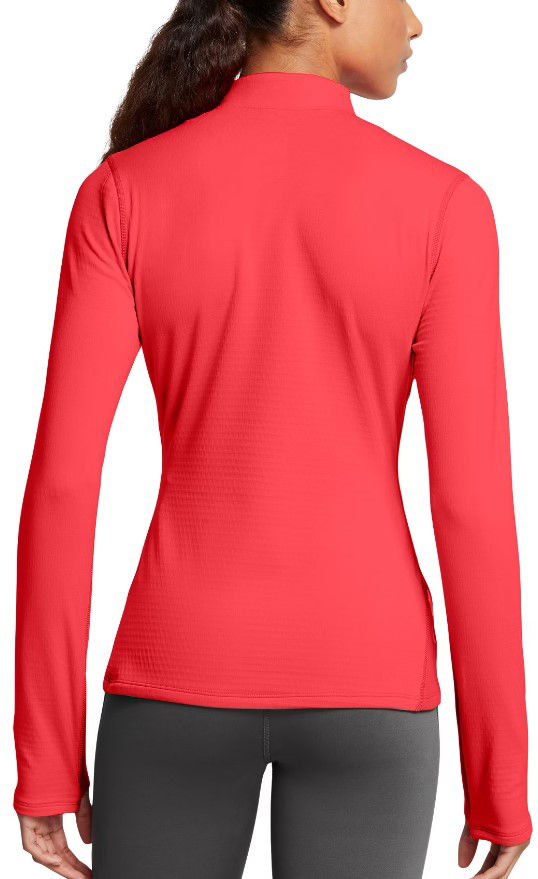 Mikina Under Armour Women's Running Half-Zip Long Sleeve Top Červená | 1386417-713, 1