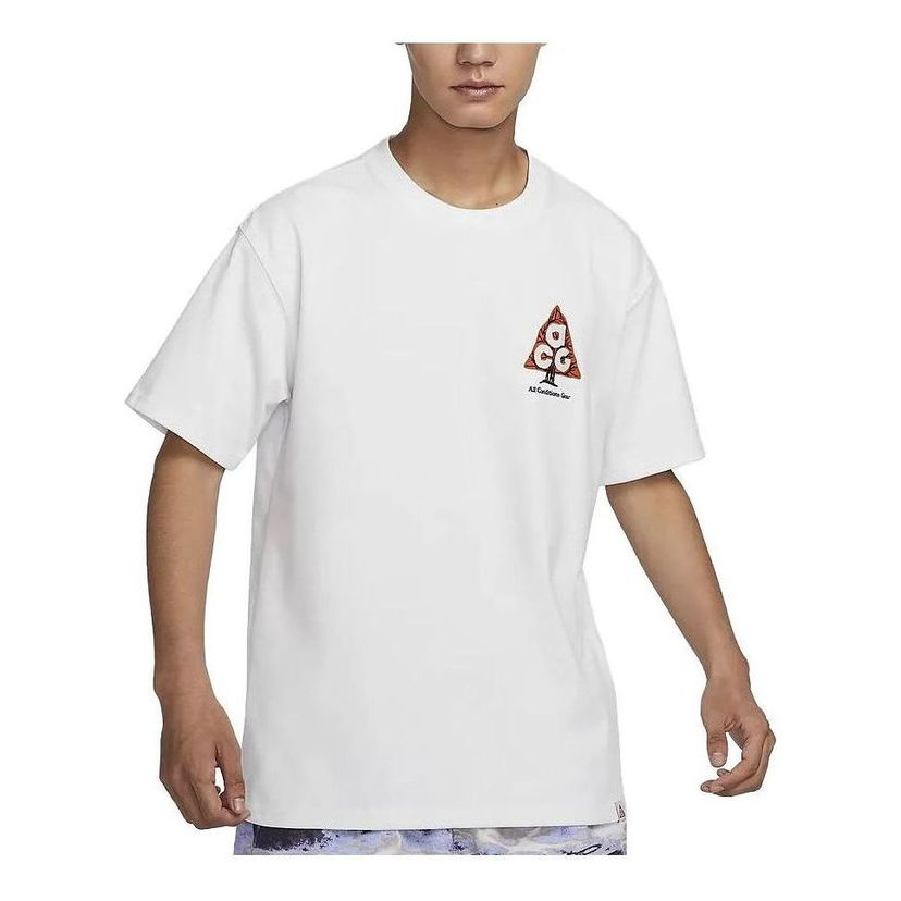 Tričko Nike ACG ACG Wildwood Logo Short Sleeve T-Shirt Biela | FJ1132-121