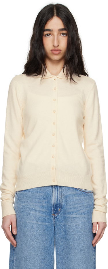 Sveter GUIZIO Guizio Delphine Knit Cardigan Béžová | S25119S020, 0