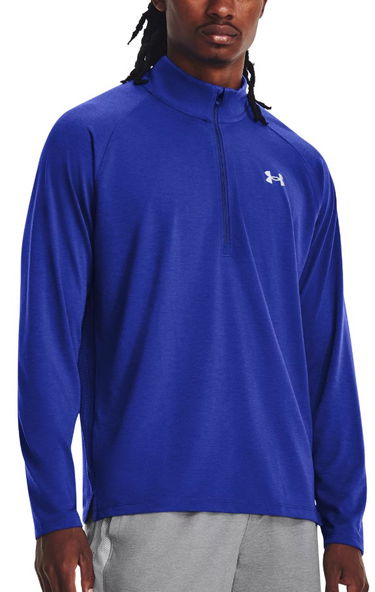 Tričko Under Armour Streaker Half Zip Navy | 1361474-401, 0