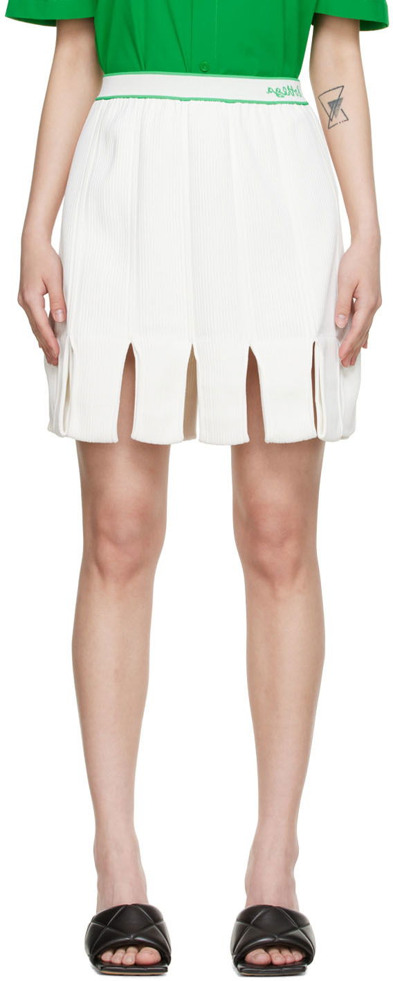 Sukňa Bottega Veneta Mini Skirt Biela | 703054 V22P0, 0