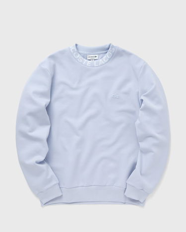 Mikina Lacoste LOGO JACQUARD COLLAR DOUBLE FACE SWEATSHIRT Modrá | SH7473-J2G, 0