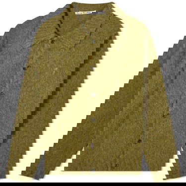 Sveter Acne Studios Kabriel AS Shetland Cardigan Zelené | B60294-BYI, 0