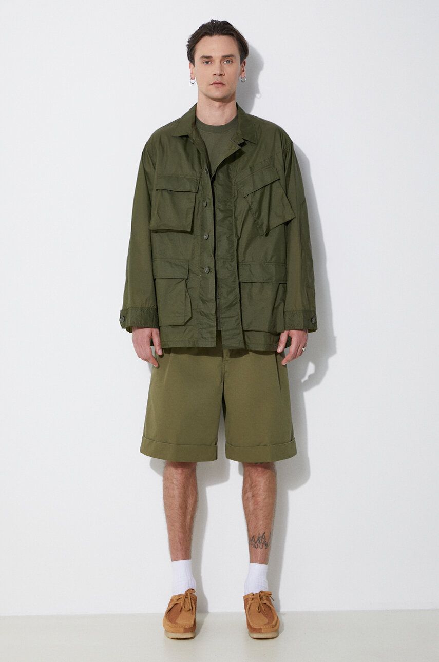 Bunda Engineered Garments Engineered Garments BDU Oversize Jacket Zelené | OR177.KD001, 1