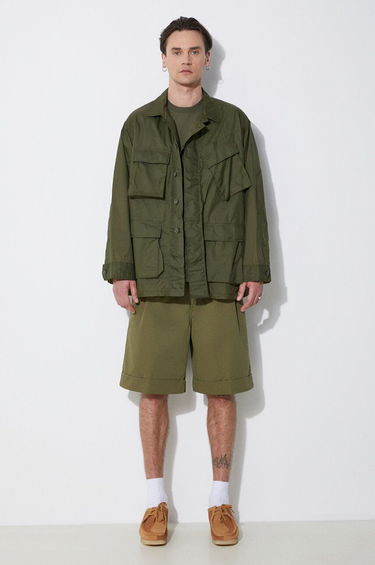 Bunda Engineered Garments Engineered Garments BDU Oversize Jacket Zelené | OR177.KD001, 1