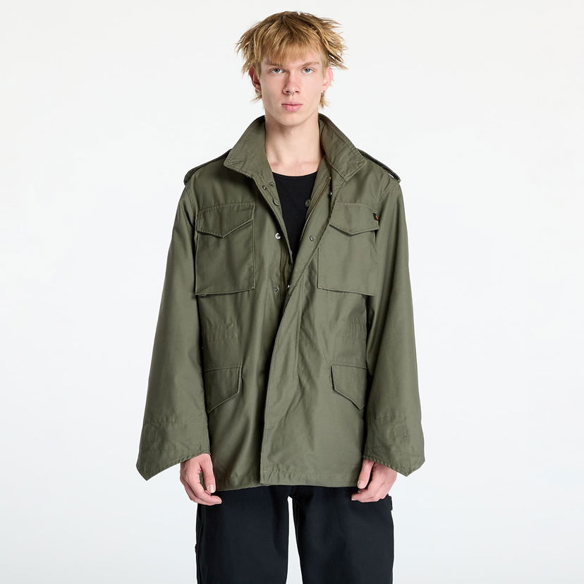 Bunda Alpha Industries Jacket M-65 Olive XL Zelené | 100103 245