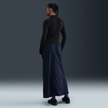 Tričko Nike Sportswear Chill Knit Slim Long-Sleeve Mock-Neck Tee Čierna | HV5027-011, 2