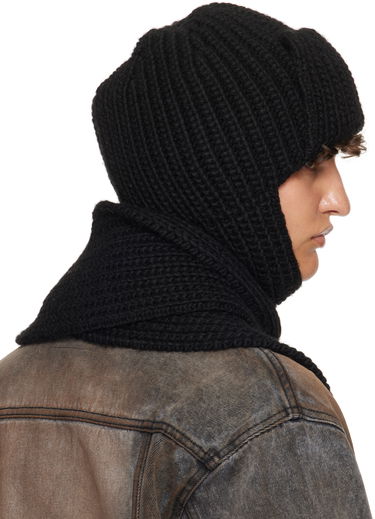 Kulicha We11done We11done Chunky Knit Muffler & Beanie Set Čierna | WD-KH3-24-642-U-BK, 2