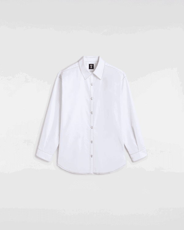 Košeľa Vans Gillian Button Down Shirt Biela | VN000M9EWHT, 0