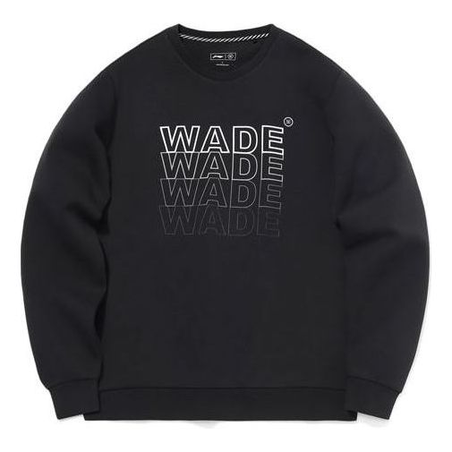 Sveter Li-Ning Wade Logo Sweatshirt Čierna | AWDQ703-1