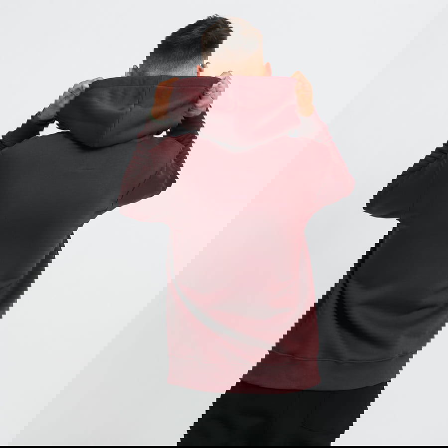 Mikina Alpha Industries Basic Hoody Vínová | 178312 21, 1