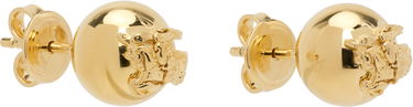Náušnice Burberry Sphere Stud Earrings Metalická | 8100979, 1