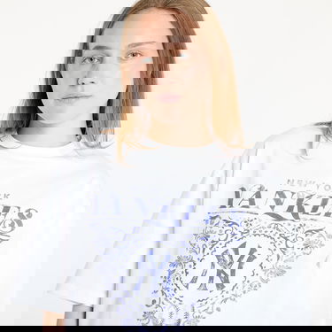 Tričko New Era New York Yankees Floral Graphic Oversized T-Shirt Biela | 60667845, 3