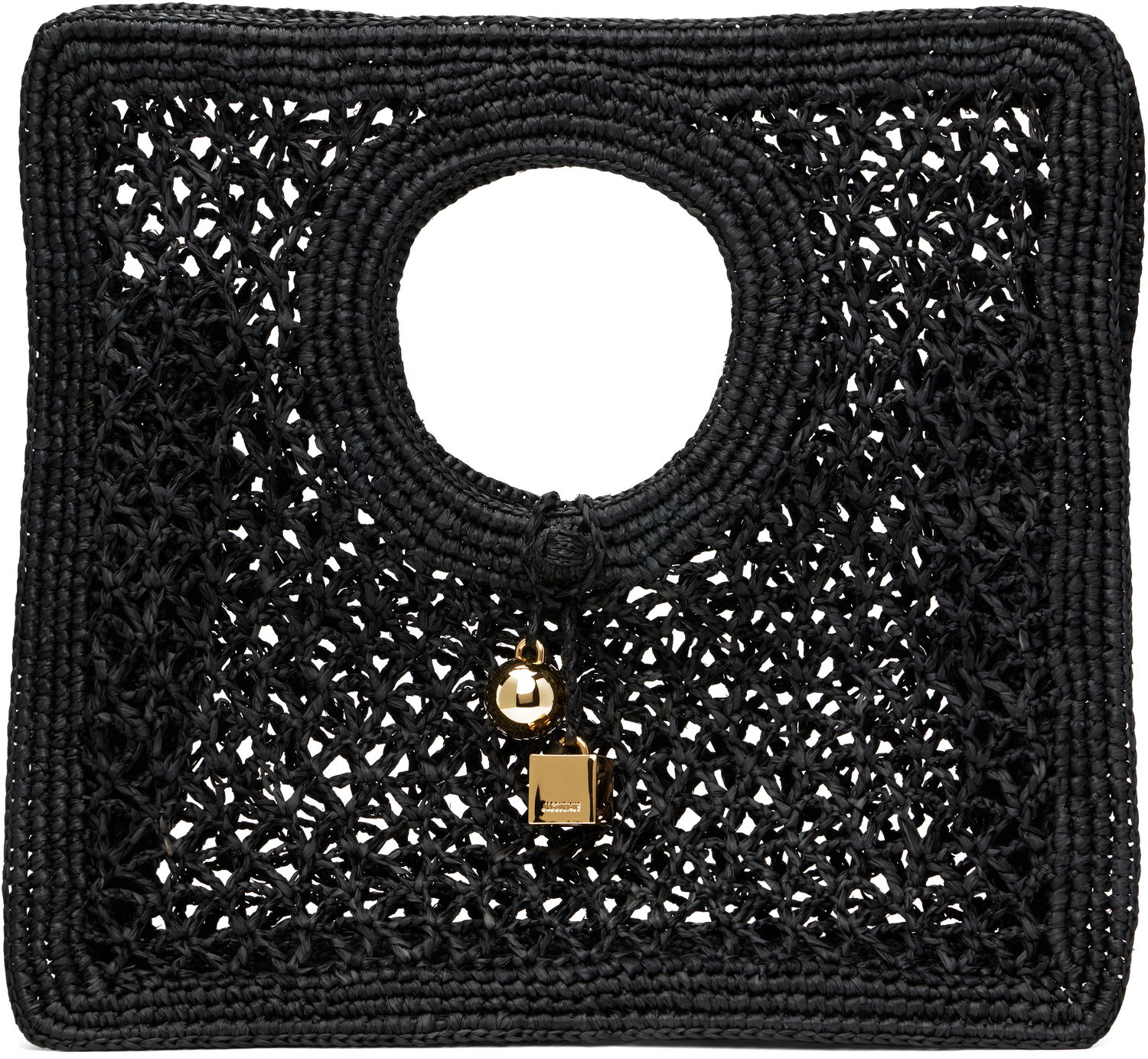 Kabelka Jacquemus Jacquemus La Croisière 'The Spiaggia' Small Square Tote Čierna | 24H251BA421-3219, 0