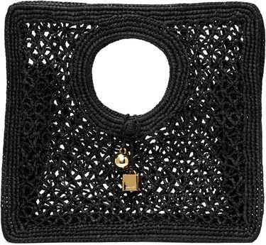 Kabelka Jacquemus Jacquemus La Croisière 'The Spiaggia' Small Square Tote Čierna | 24H251BA421-3219, 0