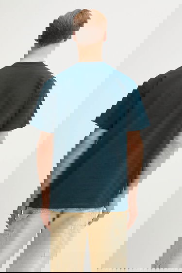 Tričko Carhartt WIP Short Sleeve American Script T-Shirt Zelené | I029956.0AUXX, 2