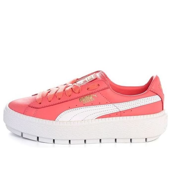 Tenisky a topánky Puma Puma Platform Trace Leather Cleated Low Ružová | 366109-03, 0