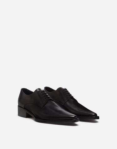 Tenisky a topánky Dolce & Gabbana Calfskin Derby Shoes Čierna | CN0052AC80180999, 1