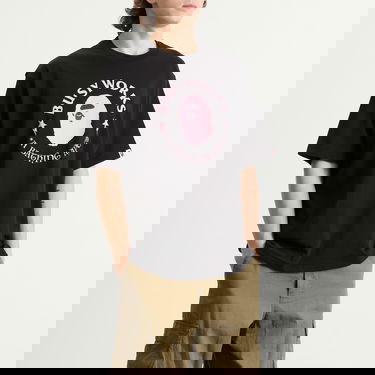 Tričko BAPE Busy Works T-Shirt Čierna | 001TEL801331M-BLK, 2