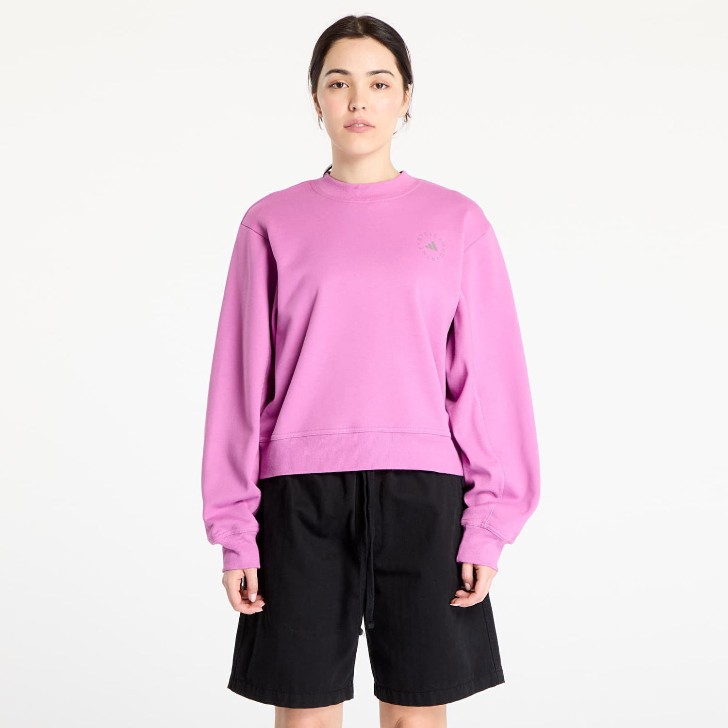 Mikina adidas Performance adidas by Stella McCartney Regular Sweatshirt Ružová | JJ0151, 0
