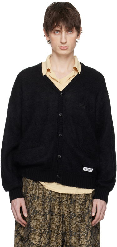 Sveter WACKO MARIA WACKO MARIA Mohair Knit Cardigan Čierna | 25SS-WMK-KN06, 0