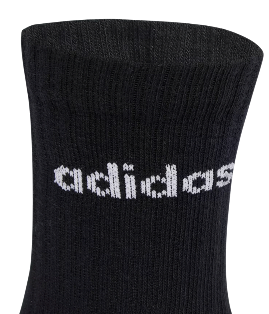 Ponožky adidas Performance Linear Crew Socks 6 Pairs Čierna | JL6094, 1