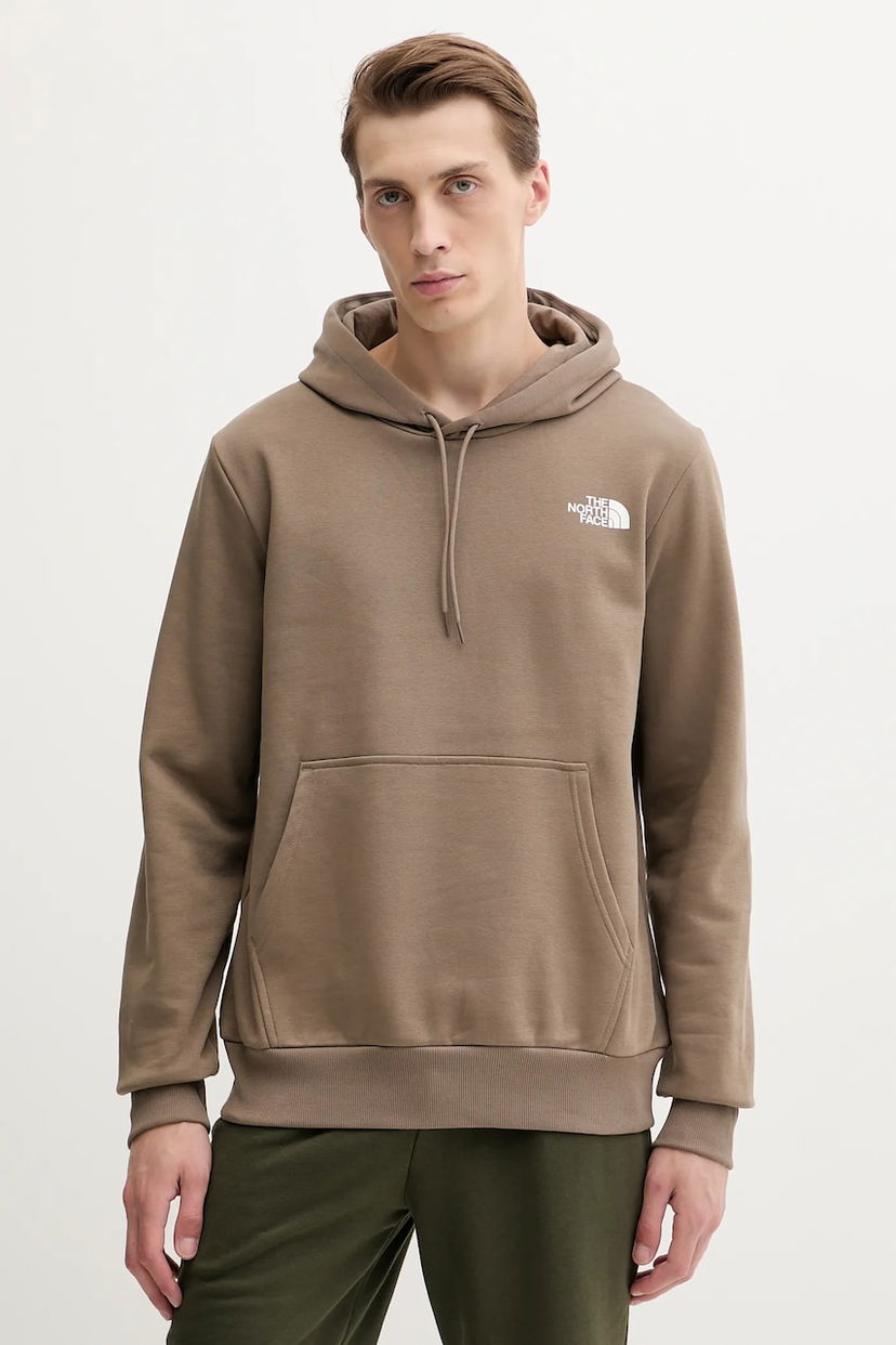 Mikina The North Face Simple Dome Smooth Hoodie Béžová | NF0A89FCBOW1