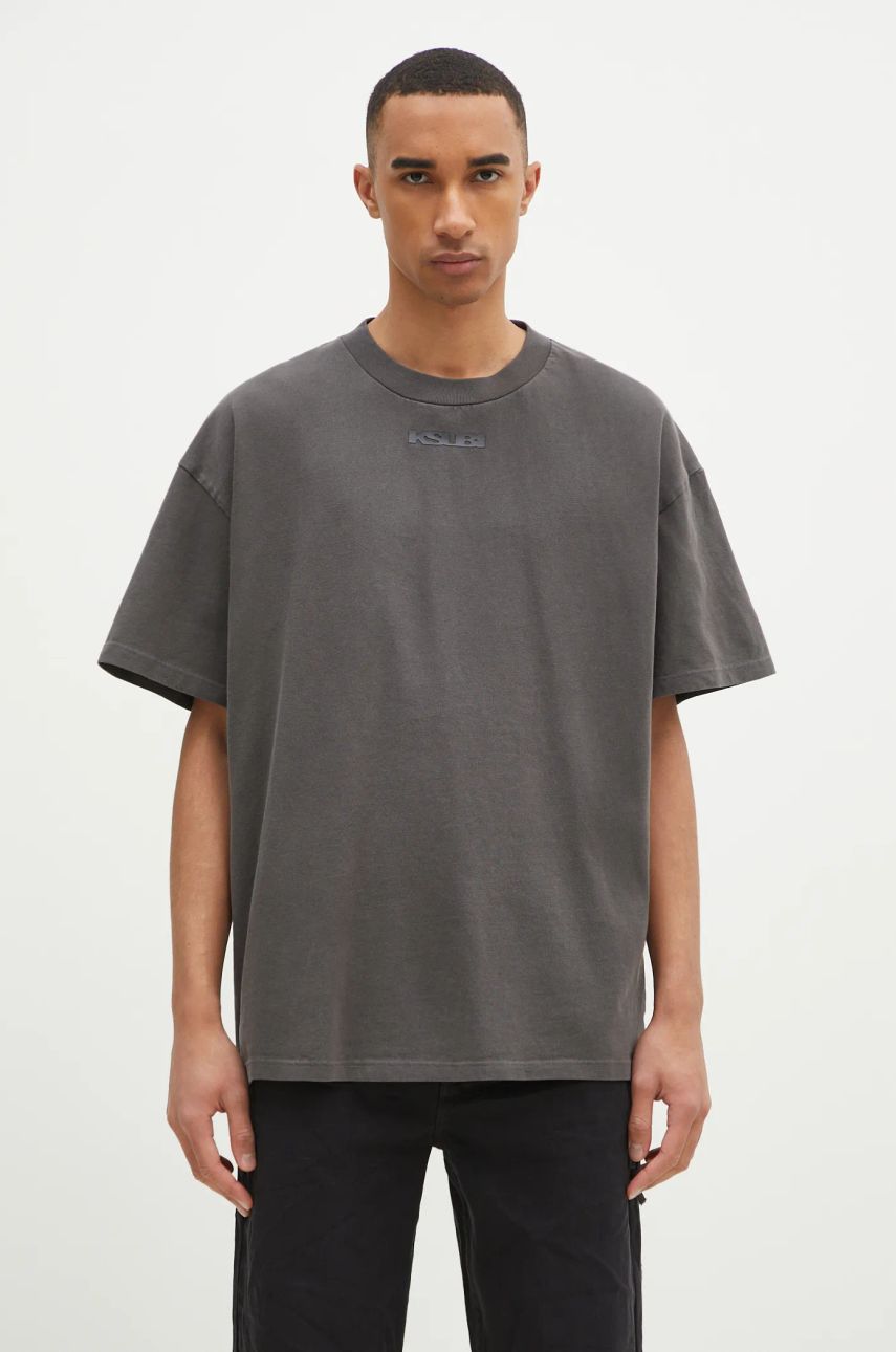 Tričko Ksubi KSUBI Sott Ekcess T-Shirt Šedá | MPS25TE040, 0