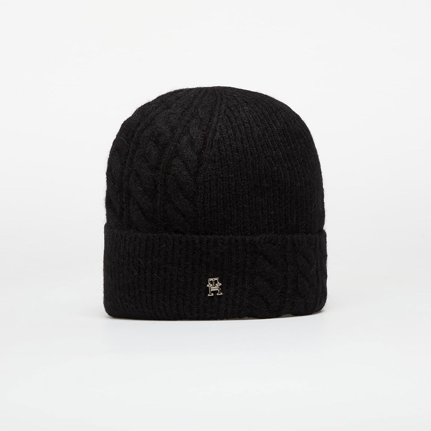Kulicha Tommy Hilfiger Tommy Hilfiger Elevated Chic Fluffy Beanie Čierna | AW0AW17784 BDS, 0