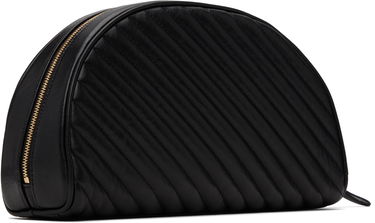 Kabelka Jimmy Choo Avn Quilted Curved Pouch Čierna | AVN CURVE POUCH, 2