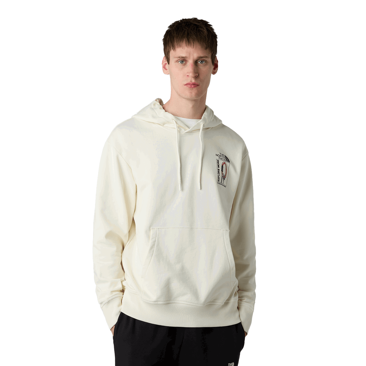Mikina The North Face Explore Gear Relaxed Hoodie Biela | NF0A8F2KQLI1, 0