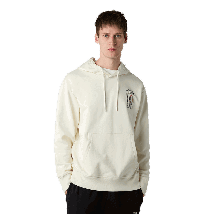 Mikina The North Face Explore Gear Relaxed Hoodie Biela | NF0A8F2KQLI1