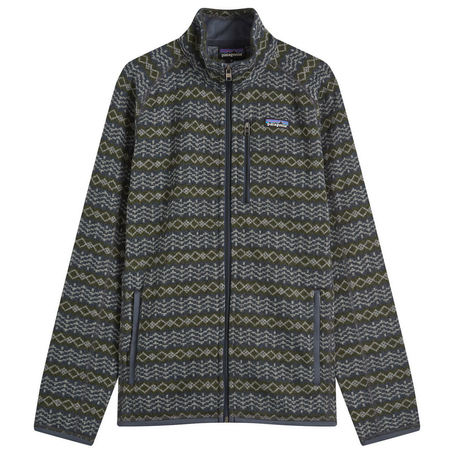 Bunda Patagonia Better Sweater Jacket Woven Together, Size Small Šedá | 25528-WNSM, 1
