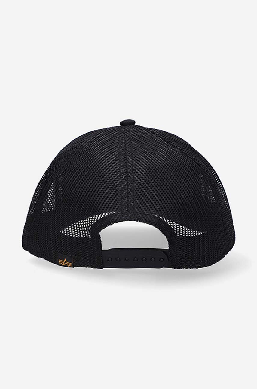 Šiltovka Alpha Industries Alpha Industries Trucker Cap Čierna | 106901.03, 1