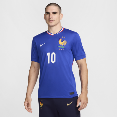 Dres Nike Dri-FIT Kylian Mbappé FFF Stadium 2024/25 Replica Modrá | IB2359-452, 1