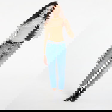 Sveter GUESS Long Sleeve Mock Neck Aubrey 4G Patterned Sweater Béžová | W5BR24Z3JD2-FNI4, 3