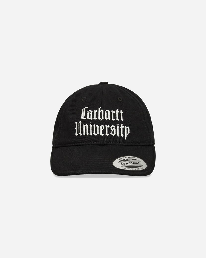 Šiltovka Carhartt WIP Carhartt University Adjustable Cap Čierna | I035629 K02XX