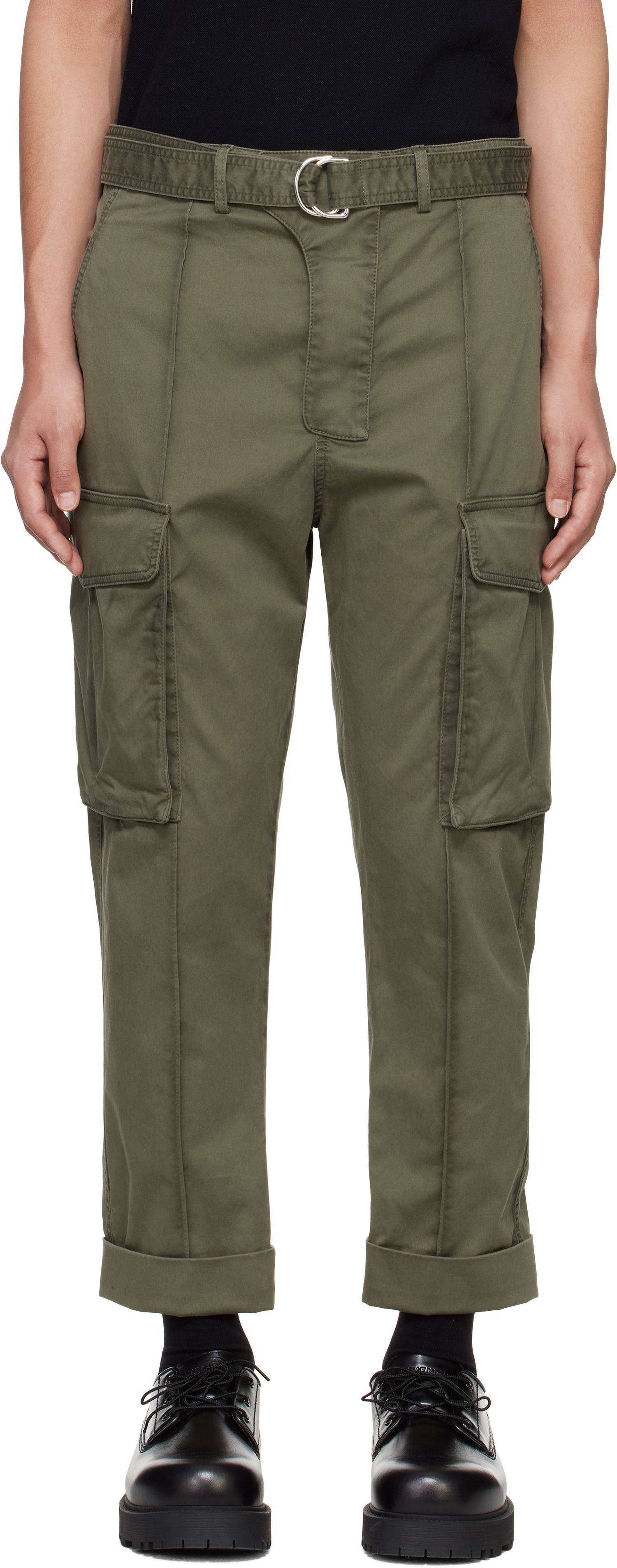Cargo nohavice Balmain Balmain Tailored Slouch Cargo Pants Zelené | EH1PQ340CF87, 0
