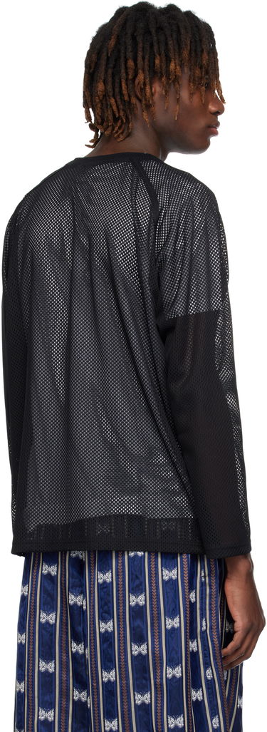 Sveter Needles NEEDLES Mesh Cardigan Čierna | QV344, 2