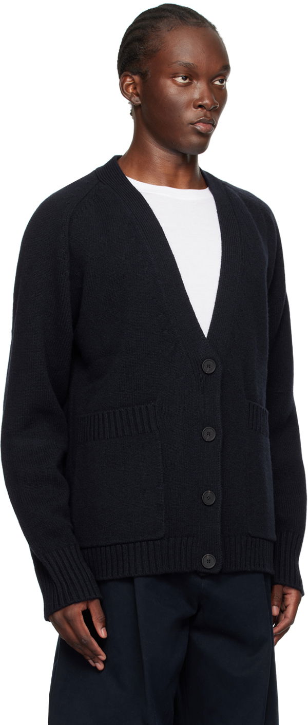 Sveter Studio Nicholson Studio Nicholson Sen Cardigan Navy | SEN SNM-049, 1