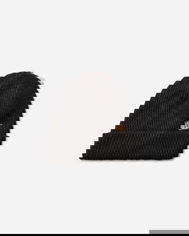 Kulicha WTAPS FLP Ribbed Beanie with Logo Patch Čierna | 252MADT-HT04 BLACK, 2