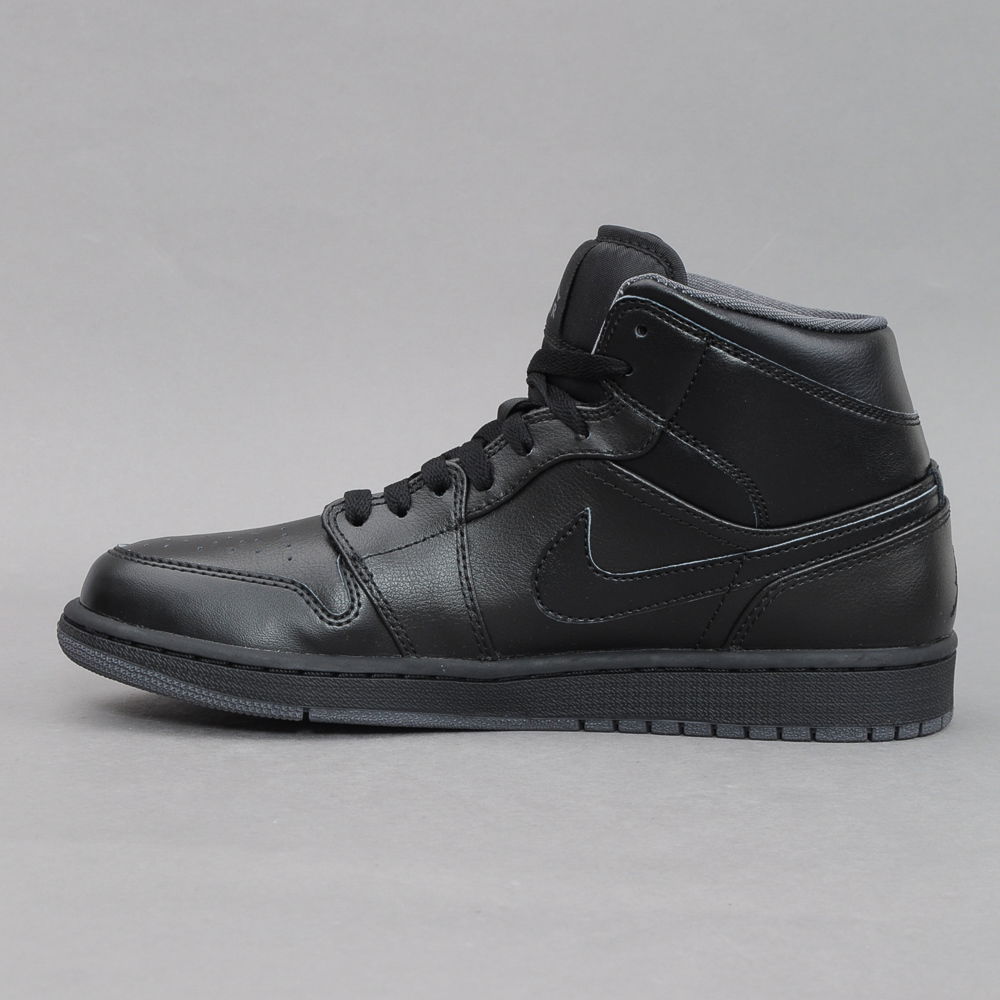 Tenisky a topánky Jordan Air Jordan 1 Mid "Black" Čierna | 554724-021, 0
