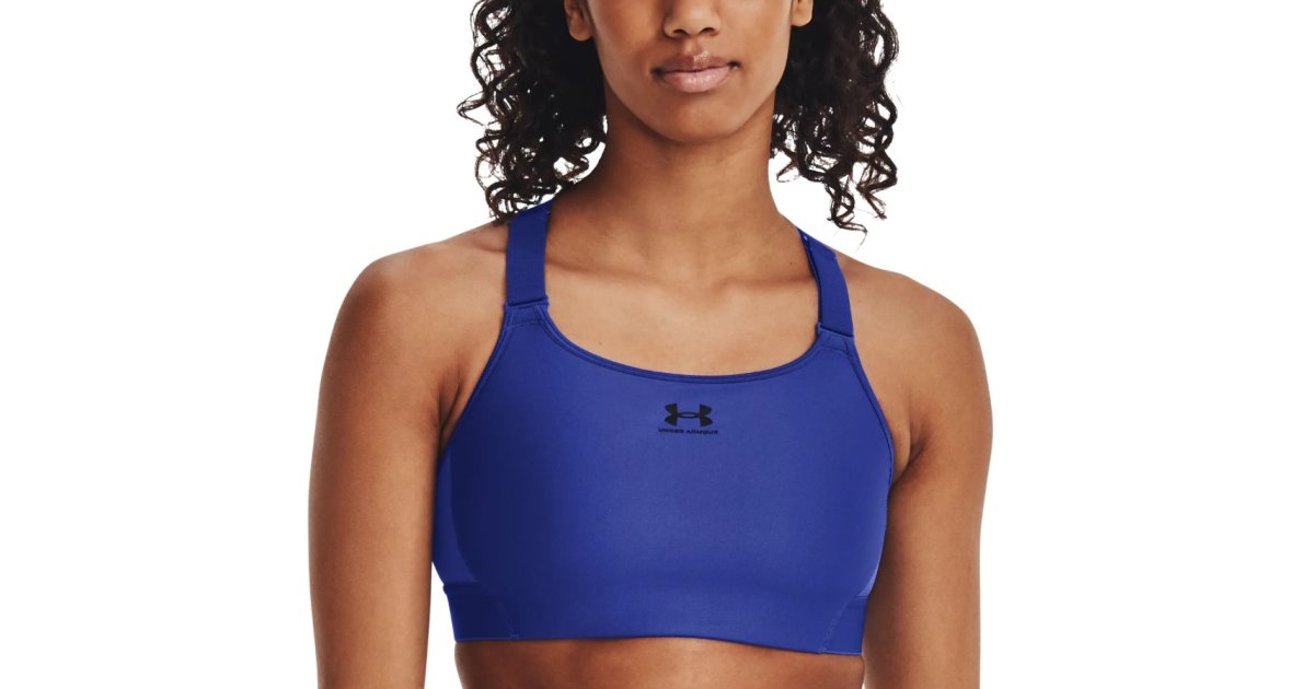 Podprsenka Under Armour HeatGear Navy | 1379195-400, 1