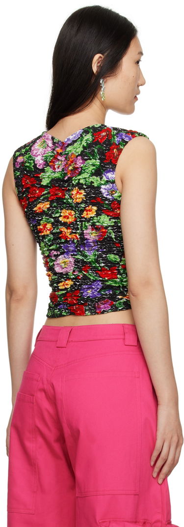 Crop Top Collina Strada Collina Strada Maisie Floral Ruched Tank Top Rôznofarebný | XX3234 DEADSTOCK JERSEY, 2