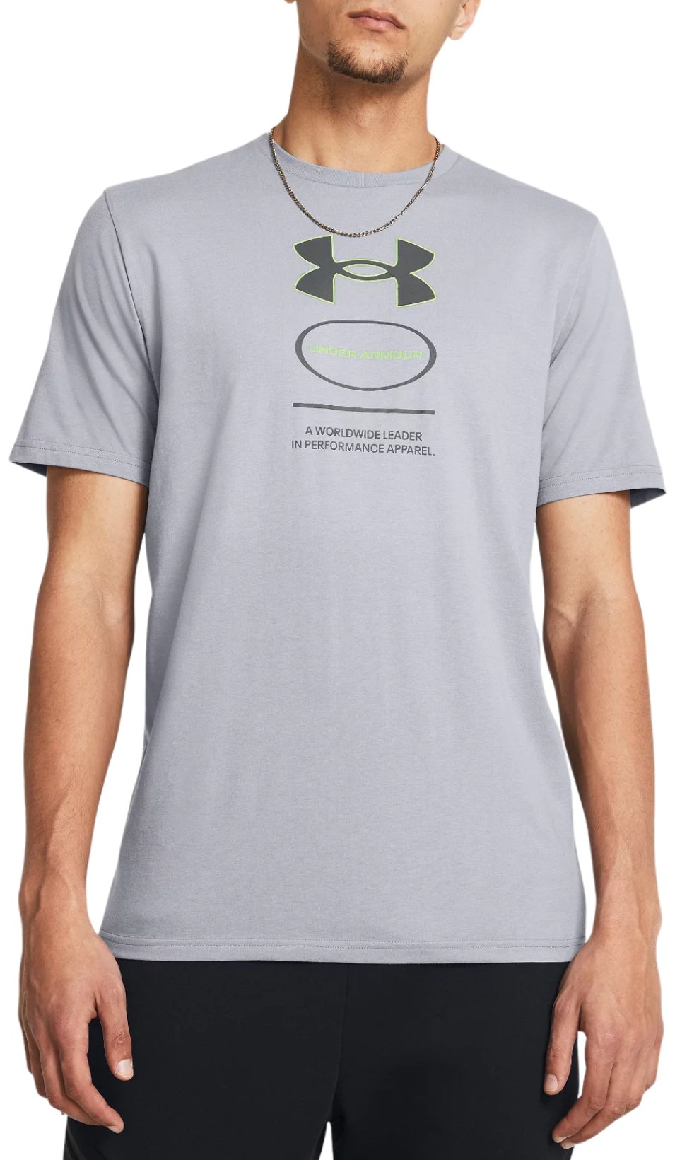 Tričko Under Armour Branded Gel Stack Šedá | 1380957-036, 0