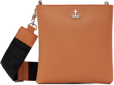 Taška cez rameno Vivienne Westwood Vivienne Westwood Squire Square Crossbody Bag Oranžová | 51160006U-S000B-, 0