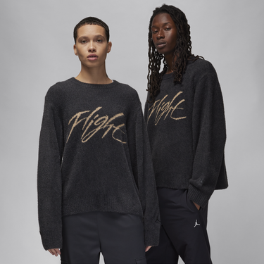 Sveter Jordan Flight Heritage Crop Jumper Čierna | FD7389-045, 3